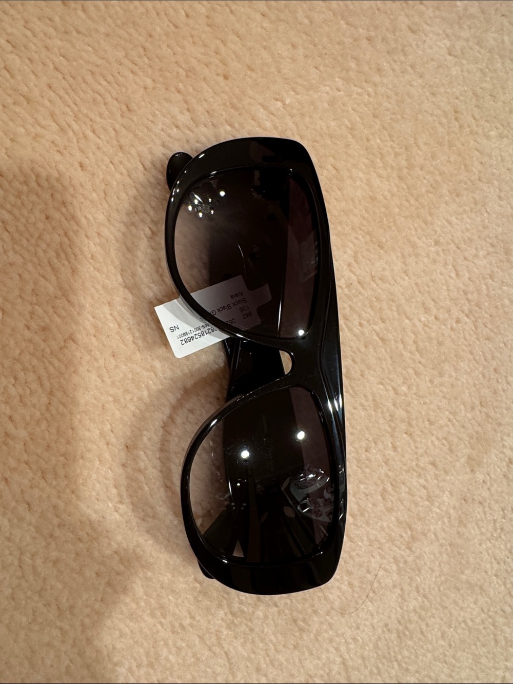 Alaia Oversized Black Women's Sunglasses